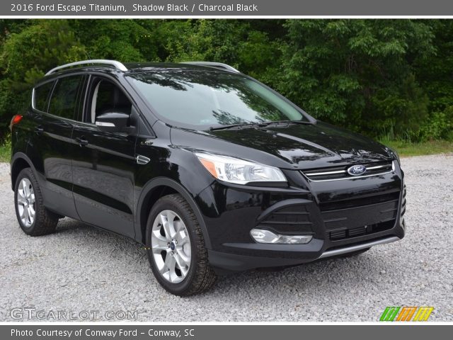 2016 Ford Escape Titanium in Shadow Black