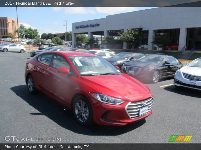 2017 Hyundai Elantra SE in Red