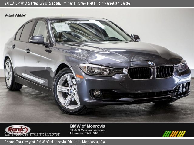 2013 BMW 3 Series 328i Sedan in Mineral Grey Metallic