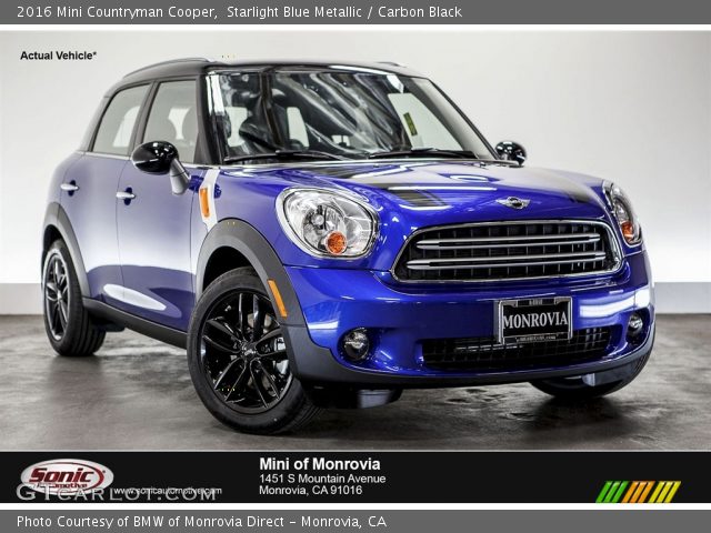 2016 Mini Countryman Cooper in Starlight Blue Metallic