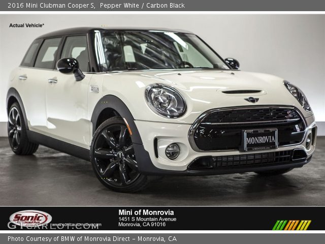 2016 Mini Clubman Cooper S in Pepper White