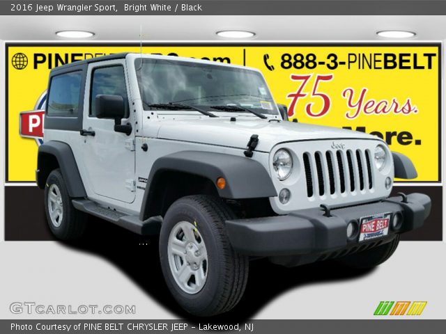 2016 Jeep Wrangler Sport in Bright White