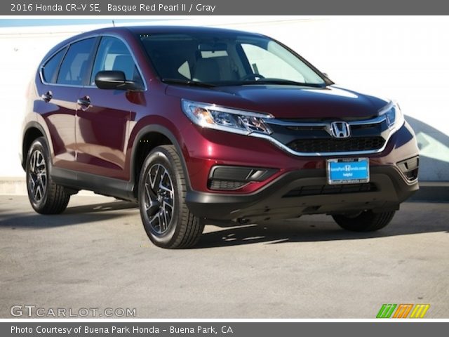 2016 Honda CR-V SE in Basque Red Pearl II