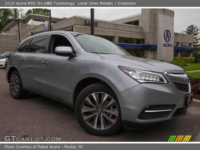 2016 Acura MDX SH-AWD Technology in Lunar Silver Metallic
