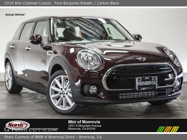 2016 Mini Clubman Cooper in Pure Burgundy Metallic