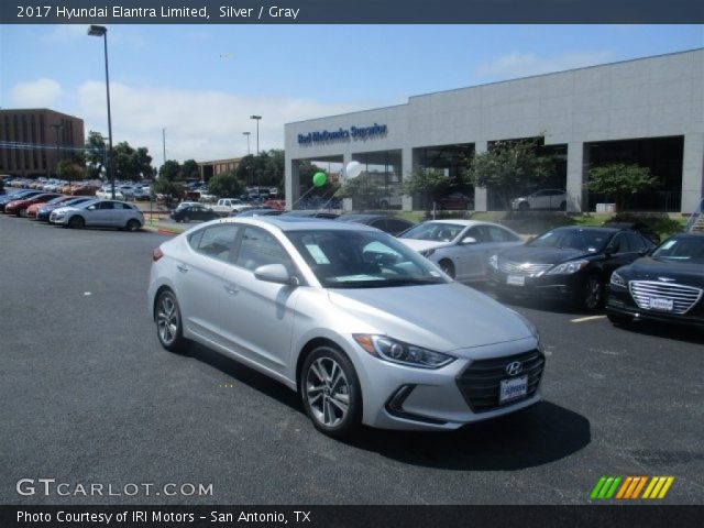 2017 Hyundai Elantra Limited in Silver