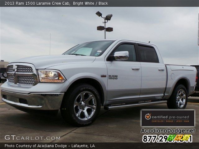 2013 Ram 1500 Laramie Crew Cab in Bright White