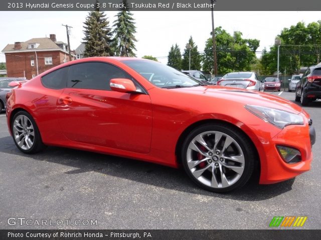 2013 Hyundai Genesis Coupe 3.8 Track in Tsukuba Red