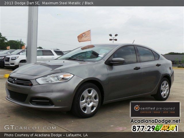 2013 Dodge Dart SE in Maximum Steel Metallic