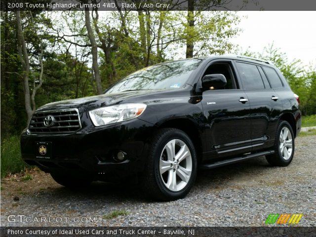 2008 Toyota Highlander Limited 4WD in Black