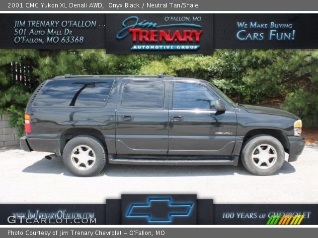2001 GMC Yukon XL Denali AWD in Onyx Black