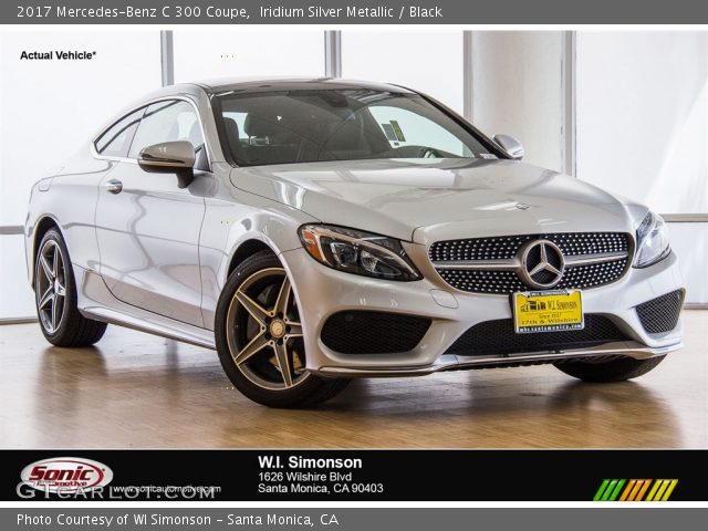 2017 Mercedes-Benz C 300 Coupe in Iridium Silver Metallic