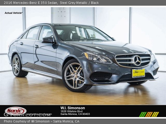 2016 Mercedes-Benz E 350 Sedan in Steel Grey Metallic