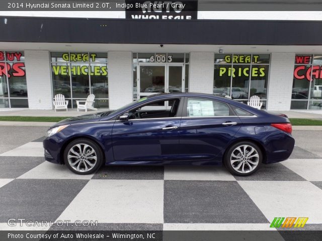 2014 Hyundai Sonata Limited 2.0T in Indigo Blue Pearl