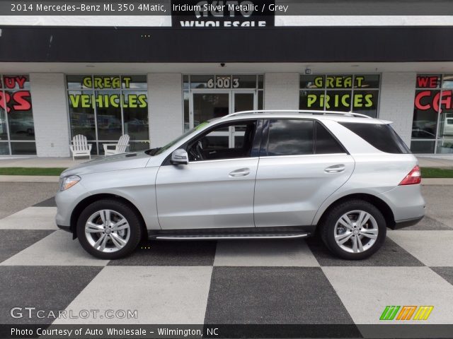 2014 Mercedes-Benz ML 350 4Matic in Iridium Silver Metallic