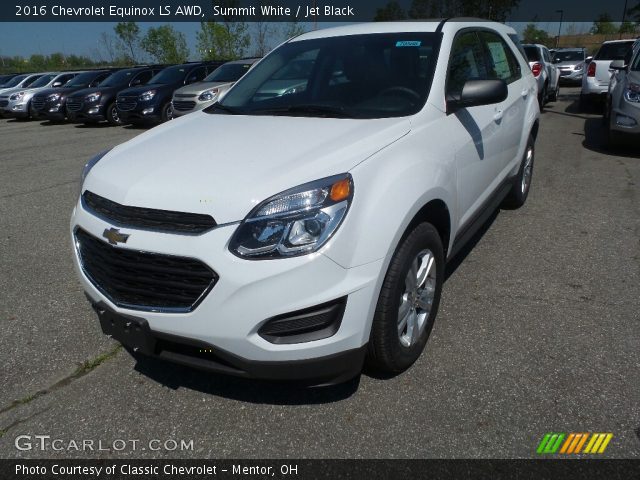 2016 Chevrolet Equinox LS AWD in Summit White