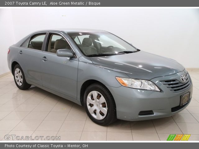 2007 Toyota Camry LE in Aloe Green Metallic