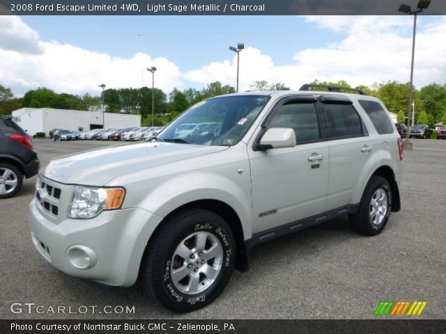 2008 Ford Escape Limited 4WD in Light Sage Metallic