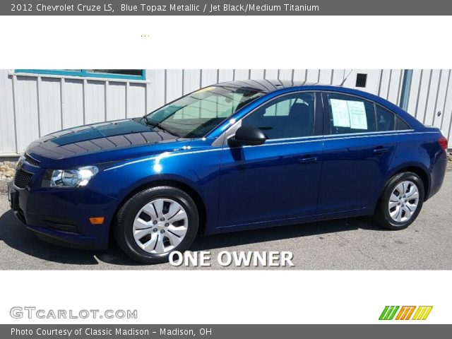 2012 Chevrolet Cruze LS in Blue Topaz Metallic