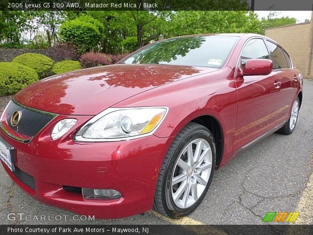 2006 Lexus GS 300 AWD in Matador Red Mica