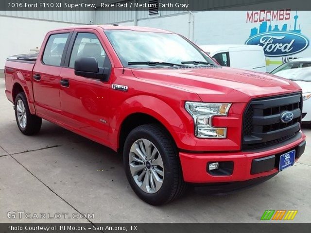 2016 Ford F150 XL SuperCrew in Race Red