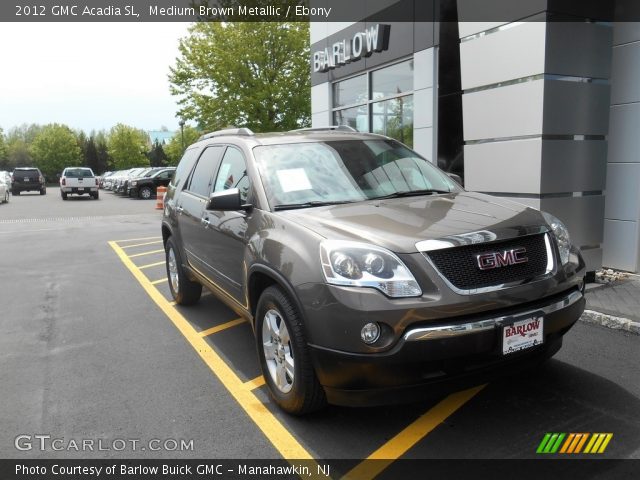 2012 GMC Acadia SL in Medium Brown Metallic