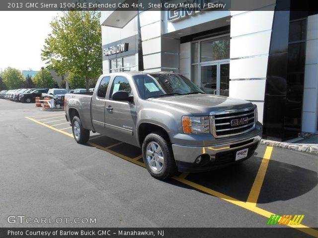 2013 GMC Sierra 1500 SLE Extended Cab 4x4 in Steel Gray Metallic