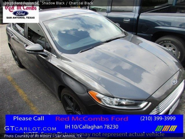 2016 Ford Fusion SE in Shadow Black