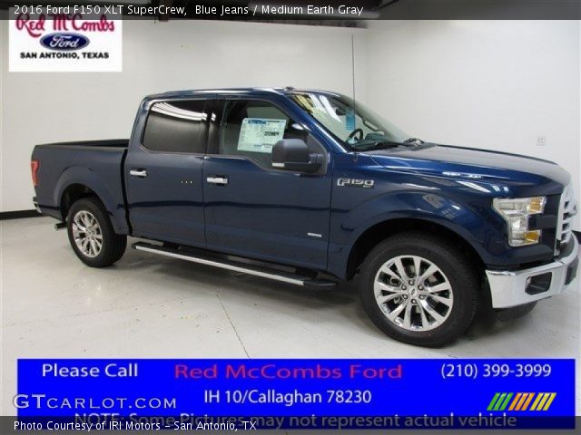 2016 Ford F150 XLT SuperCrew in Blue Jeans