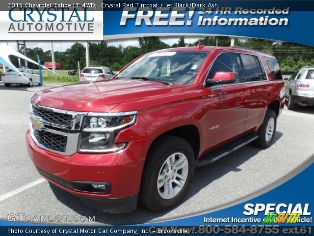 2015 Chevrolet Tahoe LT 4WD in Crystal Red Tintcoat