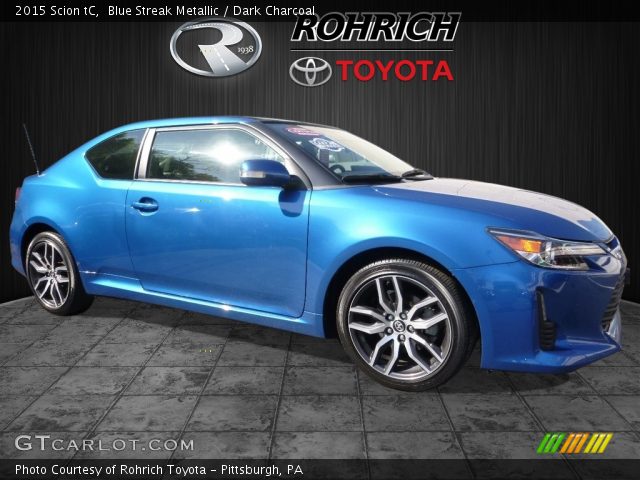 2015 Scion tC  in Blue Streak Metallic