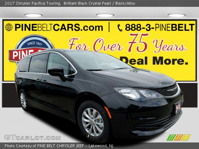 2017 Chrysler Pacifica Touring in Brilliant Black Crystal Pearl