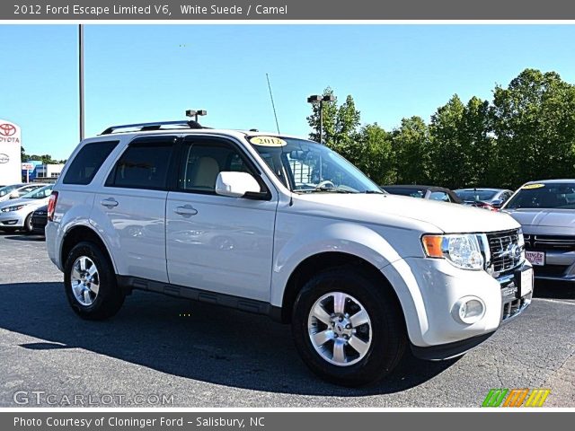 2012 Ford Escape Limited V6 in White Suede