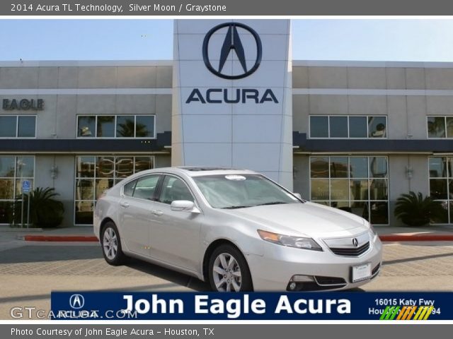 2014 Acura TL Technology in Silver Moon