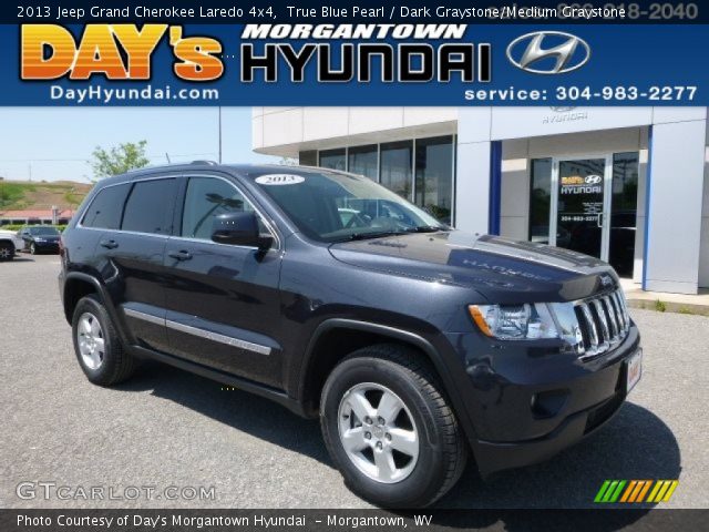 2013 Jeep Grand Cherokee Laredo 4x4 in True Blue Pearl