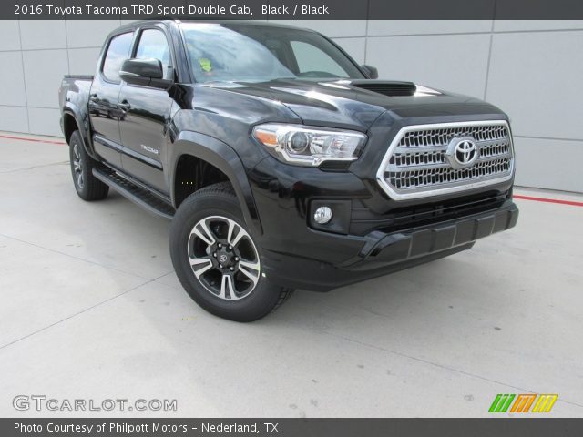 2016 Toyota Tacoma TRD Sport Double Cab in Black