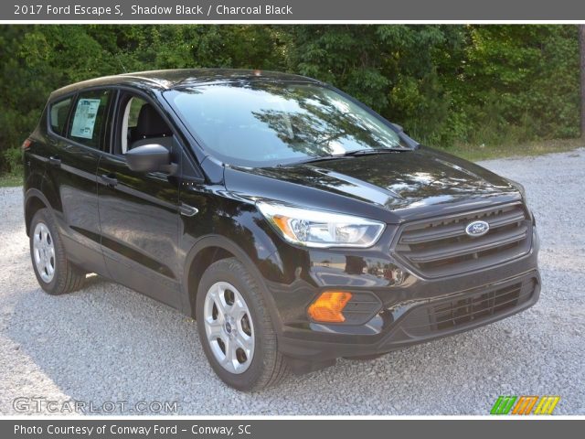 2017 Ford Escape S in Shadow Black