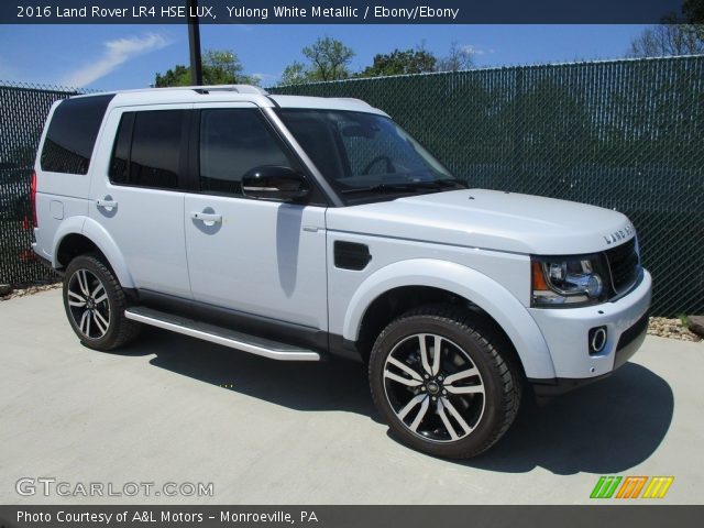 2016 Land Rover LR4 HSE LUX in Yulong White Metallic