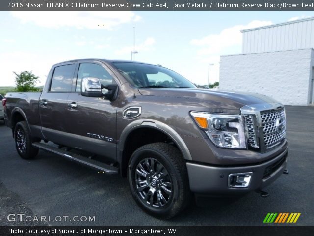 2016 Nissan TITAN XD Platinum Reserve Crew Cab 4x4 in Java Metallic