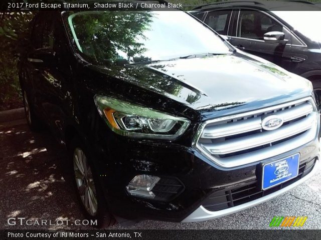 2017 Ford Escape Titanium in Shadow Black
