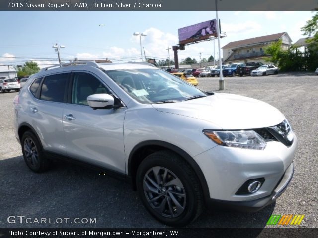 2016 Nissan Rogue SL AWD in Brilliant Silver