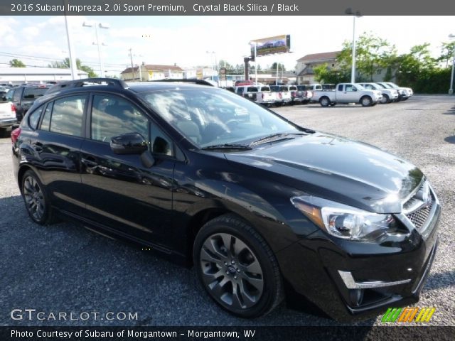 2016 Subaru Impreza 2.0i Sport Premium in Crystal Black Silica