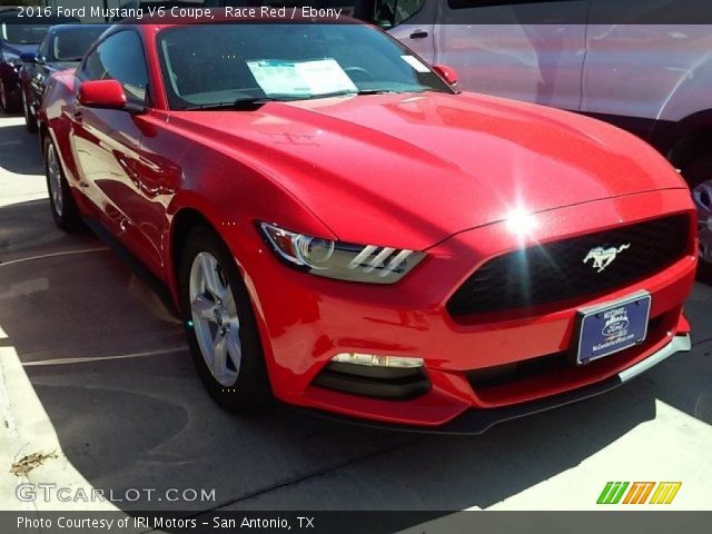 2016 Ford Mustang V6 Coupe in Race Red