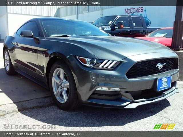 2016 Ford Mustang V6 Coupe in Magnetic Metallic