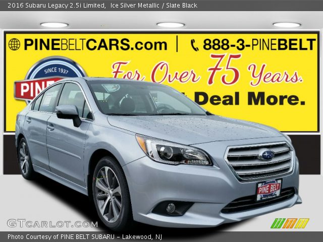 2016 Subaru Legacy 2.5i Limited in Ice Silver Metallic