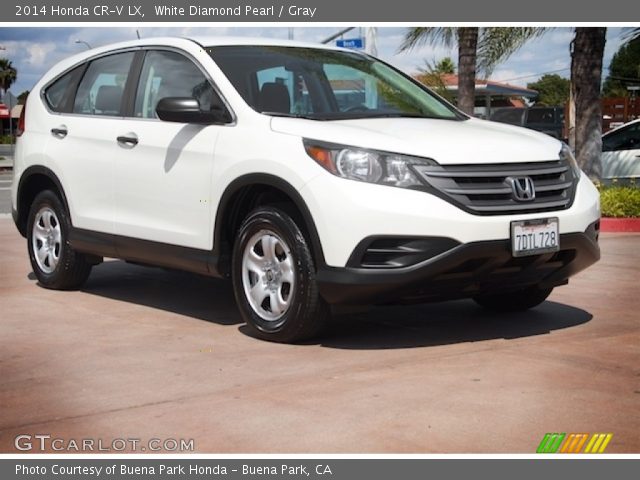 2014 Honda CR-V LX in White Diamond Pearl