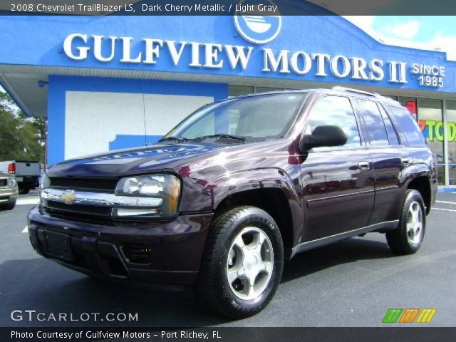 2008 Chevrolet TrailBlazer LS in Dark Cherry Metallic