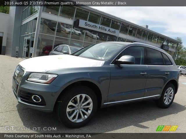 2016 Audi Q5 2.0 TFSI Premium quattro in Monsoon Gray Metallic