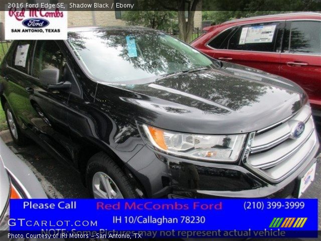 2016 Ford Edge SE in Shadow Black