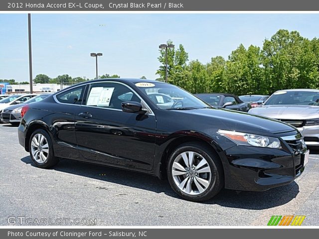 2012 Honda Accord EX-L Coupe in Crystal Black Pearl